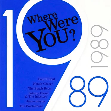 Where Were You? 1989 by Various Artists - album cover