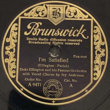 I'm Satisfied / Jive Stomp