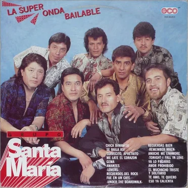 La súper onda bailable by Grupo Santa María - album cover
