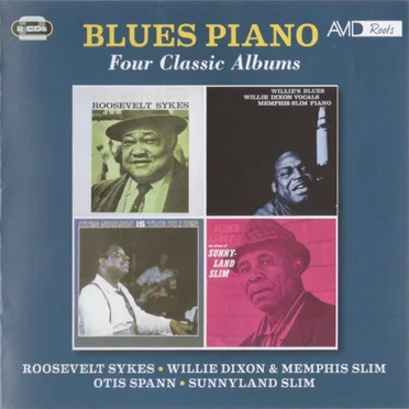 Blues Piano: Four Classic Albums by Various Artists - album cover