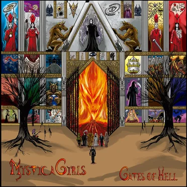 Gates of Hell by Mystica Girls - album cover