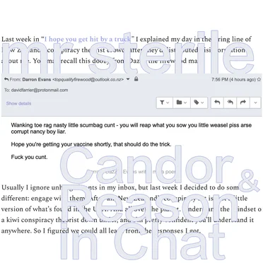 Candor and Reason in Chat
