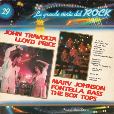 John Travolta / Lloyd Price / Marv Johnson / Fontella Bass / The Box Tops (La grande storia del rock) by Various Artists - album cover