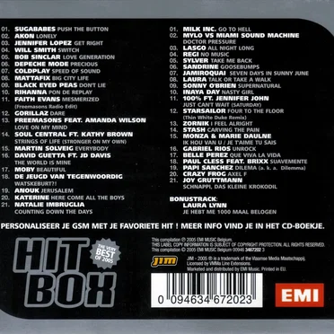 Hitbox: The Very Best of 2005 by Various Artists - album cover