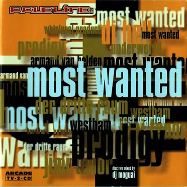 Raveline: Most Wanted by Various Artists - album cover