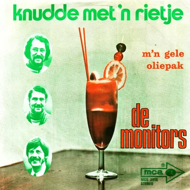 Knudde met 'n rietje by De Monitors - album cover