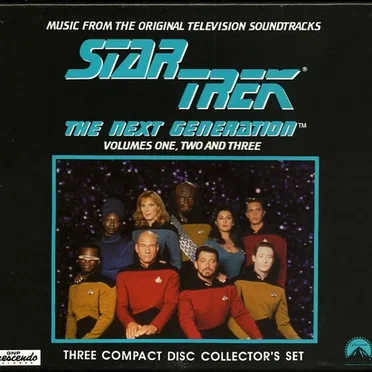 Star Trek: The Next Generation: Music From the Original Television Soundtracks, Volumes One, Two and Three by Various Artists - album cover
