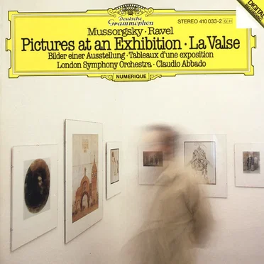 Pictures at an Exhibition / La Valse by Mussorgsky - album cover