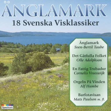 Änglamark: 18 svenska visklassiker by Various Artists - album cover