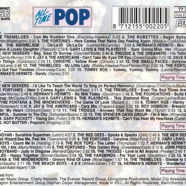 All-Time Pop by Various Artists - album cover