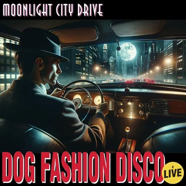 Moonlight City Drive (live) by Dog Fashion Disco - album cover