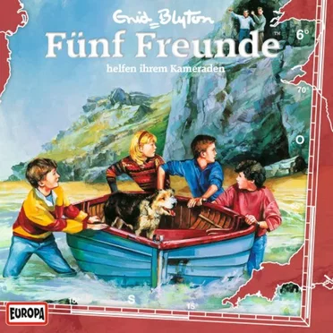 Fünf Freunde, Episode 6: helfen ihrem Kameraden by Enid Blyton - album cover