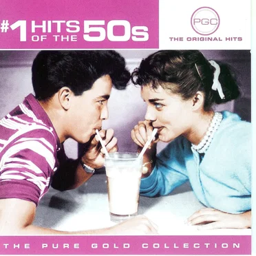#1 Hits of the 50s (The Pure Gold Collection) by Various Artists - album cover
