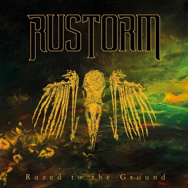 Razed to the Ground by Rustorm - album cover