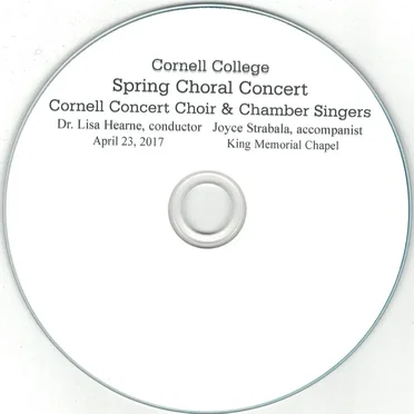Spring Choral Concert 2017 by Cornell College Department of Music - album cover