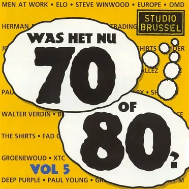 Was het nu 70 of 80? Volume 5 by Various Artists - album cover