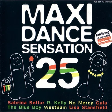 Maxi Dance Sensation 25 by Various Artists - album cover