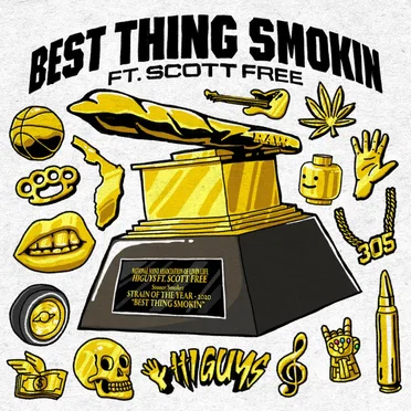 Best Thing Smokin' by HiGuys - album cover