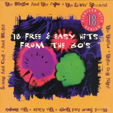 18 Free & Easy Hits From the 60's by Various Artists - album cover