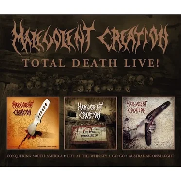 Total Death Live! by Malevolent Creation - album cover