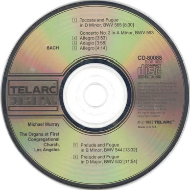 The Organs at First Congregational Church, Los Angeles