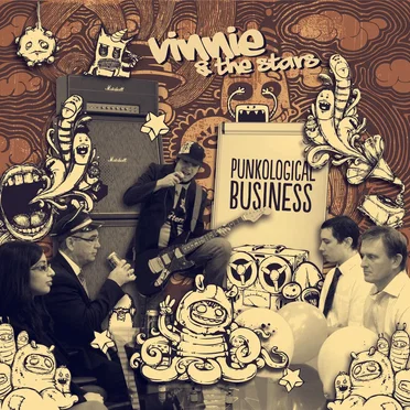 Punkological Business by Vinnie & the Stars - album cover