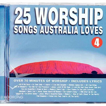 25 Woship Songs Australia Loves (Vol 4) by Various Artists - album cover