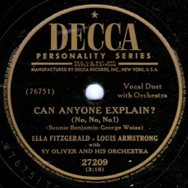 Can Anyone Explain? (No, No, No!) / Dream a Little Dream of Me