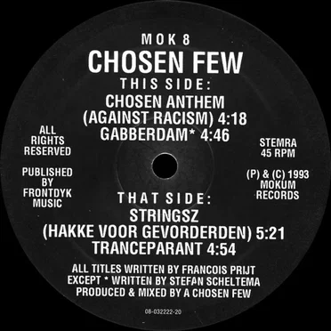 Chosen Anthem by Chosen Few - album cover