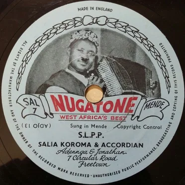 S.L.P.P / O Ya Me Te by Salia Koroma & Accordian - album cover