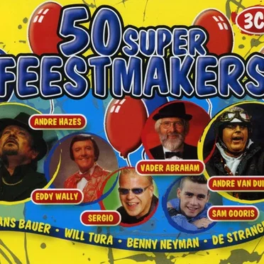 50 super feestmakers by Various Artists - album cover
