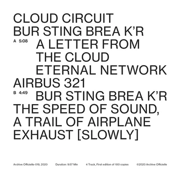 Bur sting brea k’r by Cloud Circuit - album cover