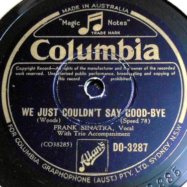 We Just Couldn't Say Good-Bye / Sunflower