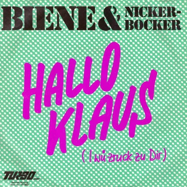Hallo Klaus by Nickerbocker & Biene - album cover