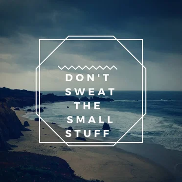 Don't Sweat The Small Stuff by Vision Of Colour (V.O.C.) - album cover