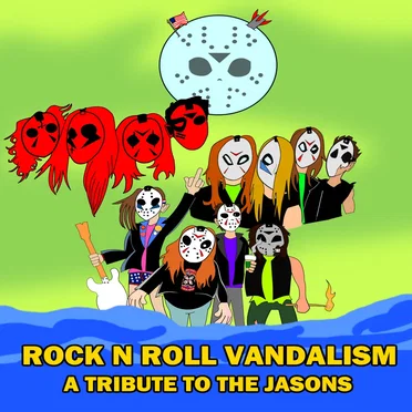 Rock N Roll Vandalism: A Tribute to the Jasons by Various Artists - album cover