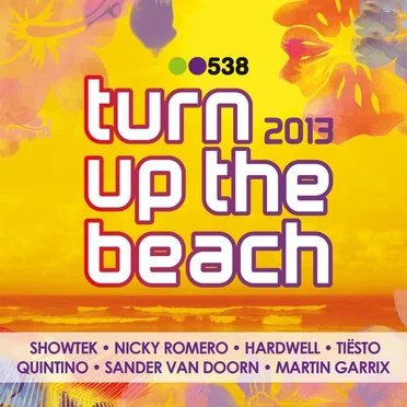 538 Turn Up the Beach 2013 by Various Artists - album cover
