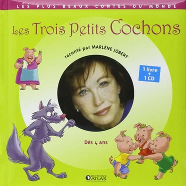 Les Trois Petits Cochons by Marlène Jobert - album cover