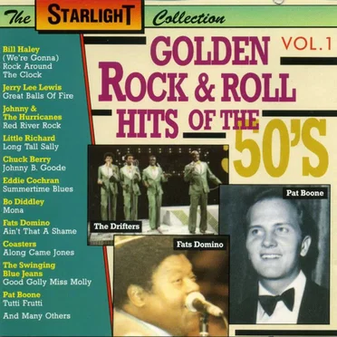 Golden Rock & Roll Hits of the 50’s, Vol. 1 by Various Artists - album cover