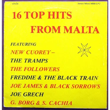 16 Top Hits From Malta by Various Artists - album cover