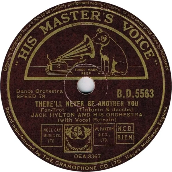 There'll Never Be Another You / 'Neath the Shanty Town Moon
