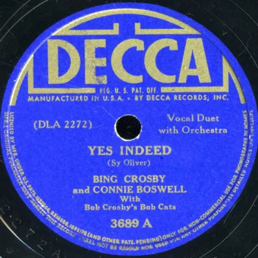 Yes Indeed / Tea for Two