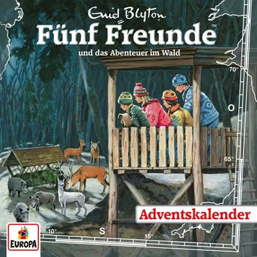Fünf Freunde und das Abenteuer im Wald (Adventskalender) by Enid Blyton - album cover