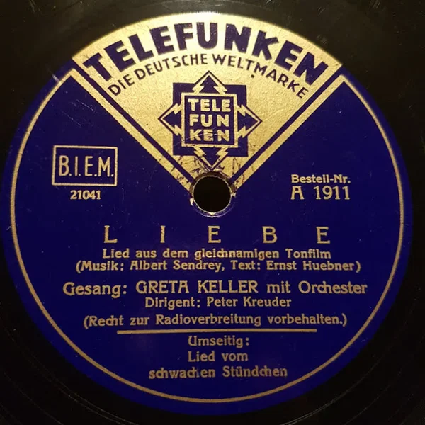 Liebe / Das Lied vom schwachen Stündchen