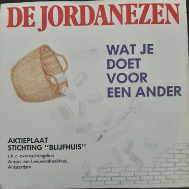 Aktieplaat stichting "Blijf thuis"