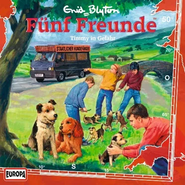 Fünf Freunde, Episode 50: Timmy in Gefahr by Enid Blyton - album cover
