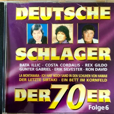 Deutsche Schlager der 70er by Various Artists - album cover