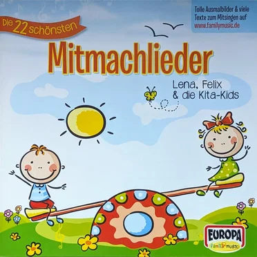 Die 22 schönsten Mitmachlieder by Lena, Felix und die Kita-Kids - album cover
