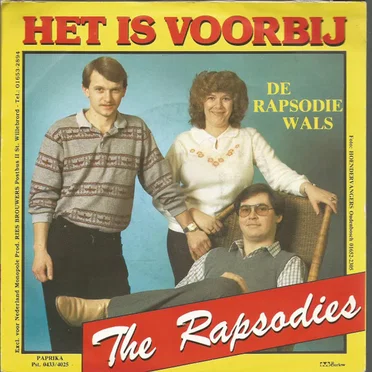 Het is voorbij by The Rapsodies - album cover