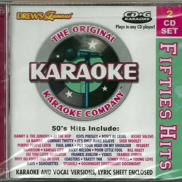 The Original Karaoke Company: Fifties Hits by Various Artists - album cover